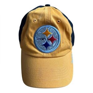 ‘47 Brand Women’s Sequin Pittsburgh Steelers Adjustable Hat, Licensed NFL Hat